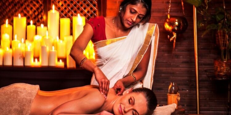 Ayurvedic spa treatment India massage wellness traditional - INDIAwebzine India spa market luxury Ayurvedic wellness treatments driving premium revenue growth in 2026