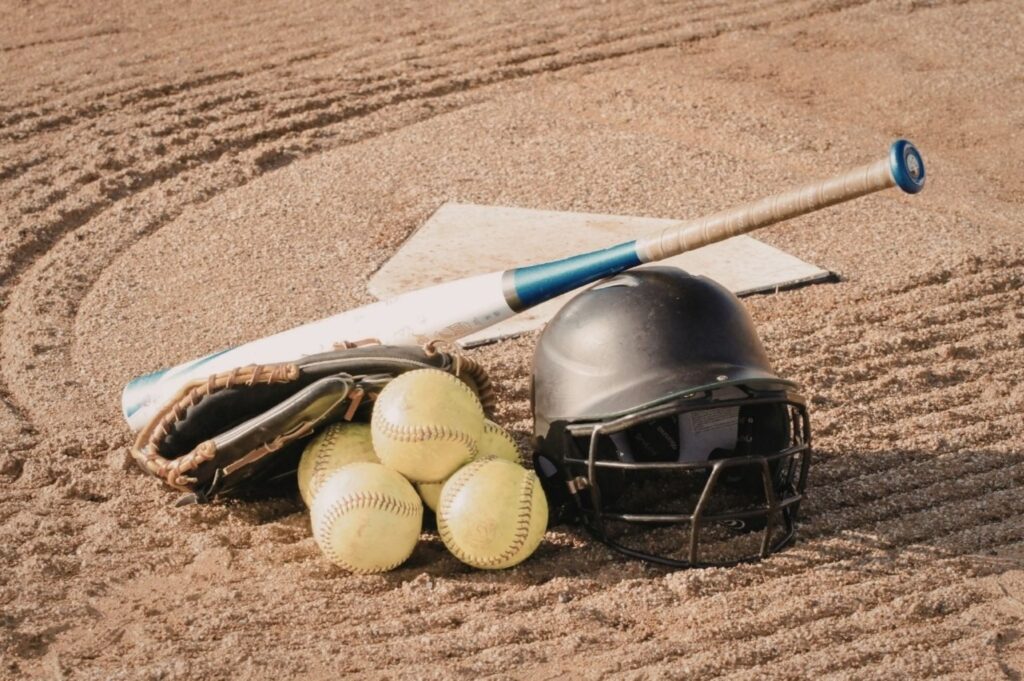 Équipement de cricket représentant le business de la ligue de cricket indienne et l'économie de l'industrie du sport