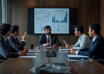 India private equity investment meeting with regional fund professionals analyzing deal flow opportunities