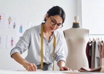 Sustainable fashion designers creating eco-friendly spring collections in India