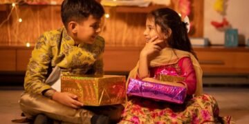 Retail surge shopping bags showing Diwali purchases and festival consumer spending in India