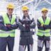 Workers on a manufacturing production line in India under Make in India initiative