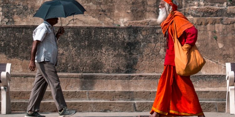 buddhist-monk-stupa-india-unsplash - INDIAwebzine A monk walks past an ancient stupa on one of India's lesser-known Buddhist circuits in Odisha
